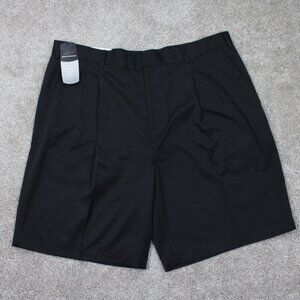 Greg‎ Norman Essentials Golf Shorts NWT Mens 40 Black Polyester w/ 10" inseam